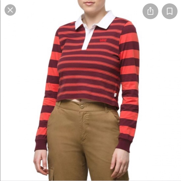 Vans Tops - Vans long sleeve polo